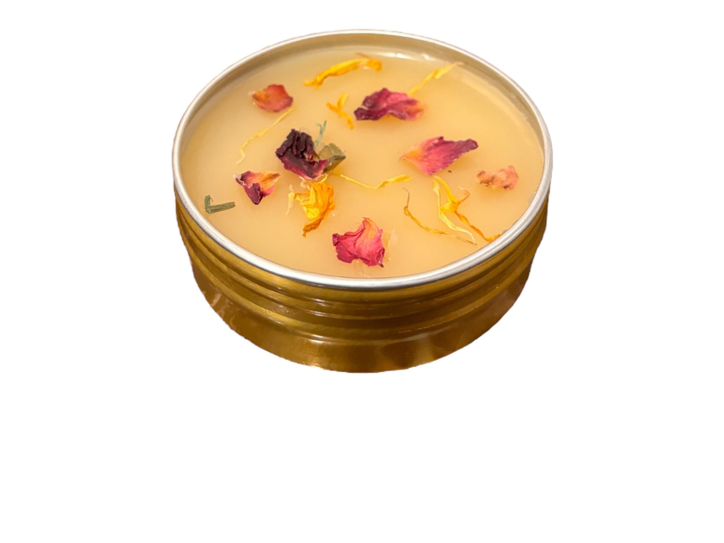 Rose & Calendula Infused Body Balm | Absorbent and Hydrating Moisturizer | Frankincense and Myyrh Resin | Kokum Butter